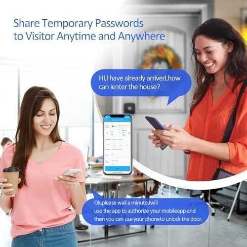 Нова Електронна Брава WELOCK Безключово Управление Bluetooth Код дом