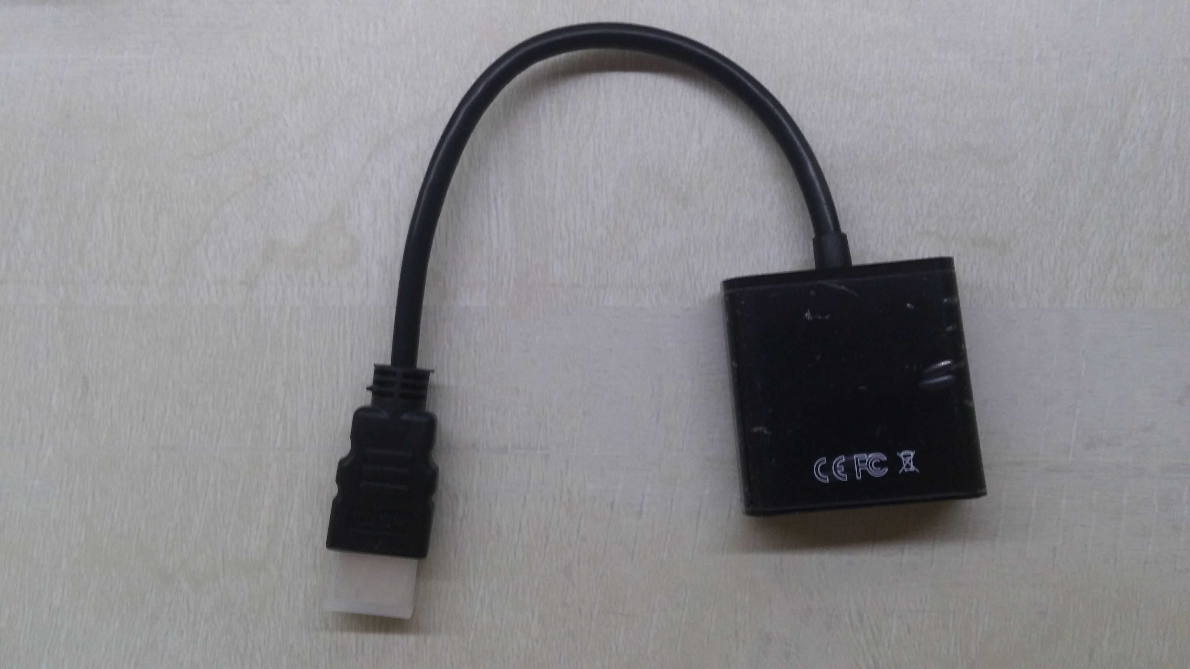 Преходник HDMI към VGA / конвертор - НОВ