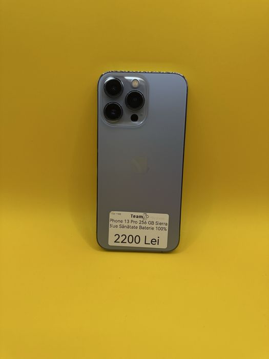 iPhone 13 Pro Sierra Blue Baterie 100%