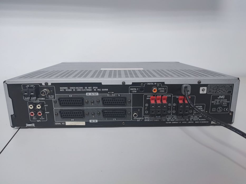 Amplificator JVC RX E100RSB statie iesire subwoofer