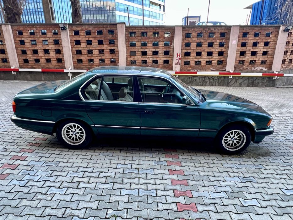 Bmw e32, 730i inmatriculata ca vehicul istoric, numere negre