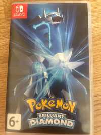 Nintendo switch картридж Pokémon Brilliant Diamond и аккаунт с 2 игры
