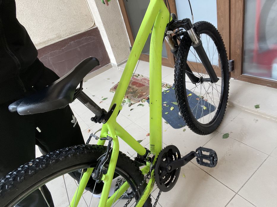 Rockrider st100 green