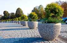 Gul tuvak, beton guldonlar / гул тувак, бетон гулдoн, урна, cкамейкa