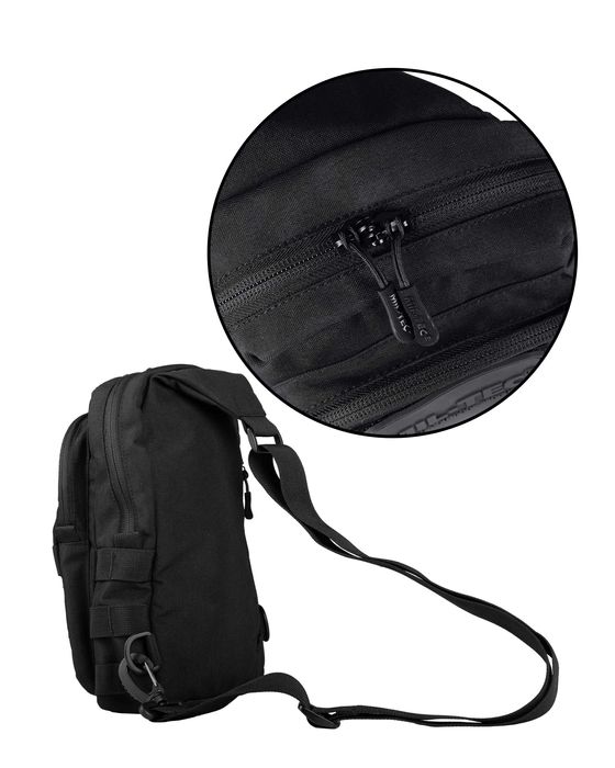 Rucsac Urban de umar MILTEC Tolba Barbat Barbatesc Stil Militar Neagra
