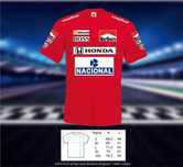 Tricou HONDA AYrton Senna tribute Formula 1