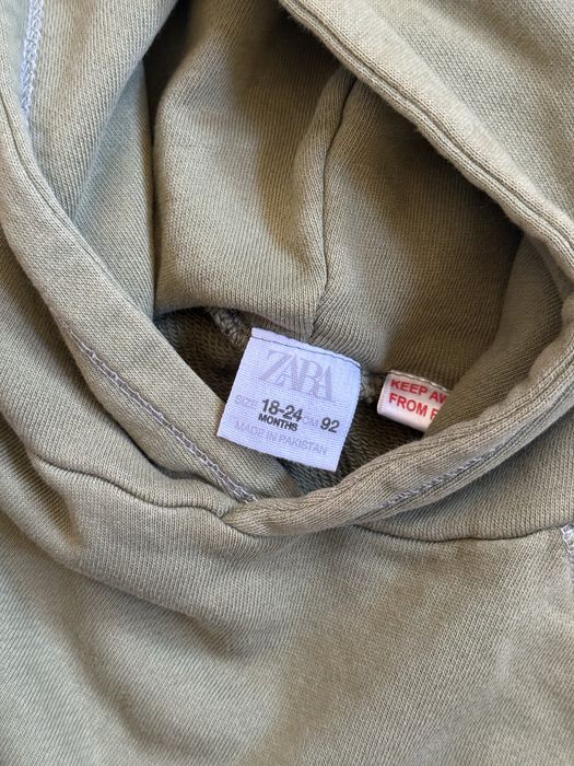 Комплект из худи и брюк из мягкой ткани 18-24, 2-3 года 92 см