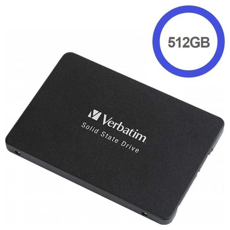 SSD диск 512GB VERBATIM VI550 S3, 2.5" за Лаптоп, Компютър, PSP