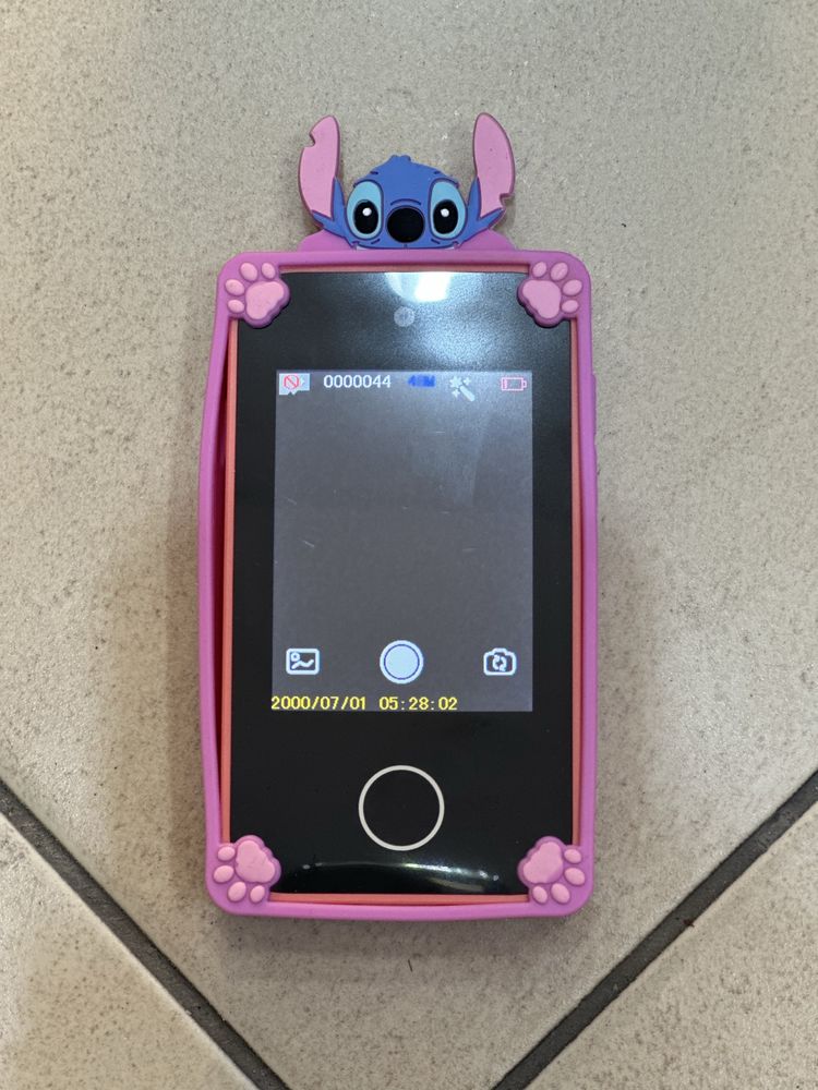 Детска Смартфон Камера Stitch – с Игри, Камера и Смарт Функции