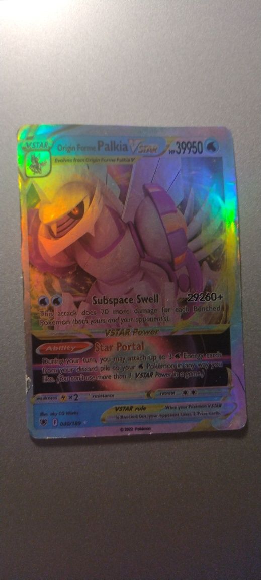 Origin Forme Plakia Pokemon карта