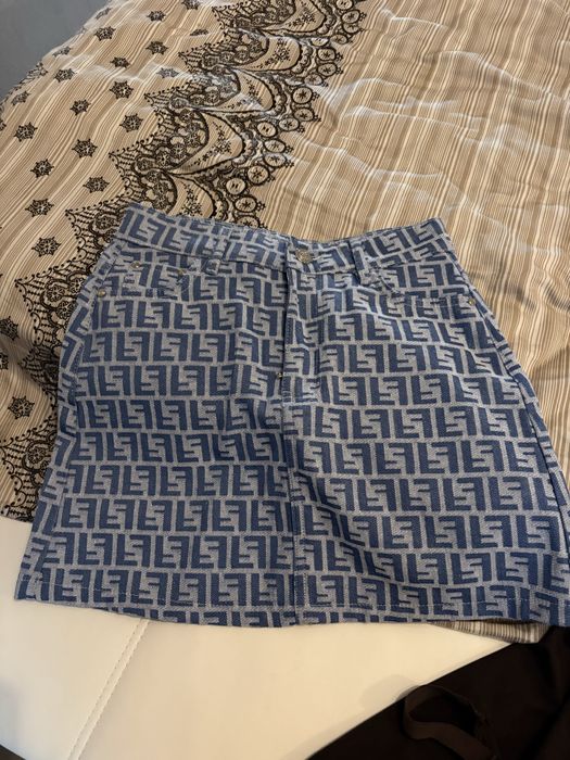 Дънкова пола Fendi