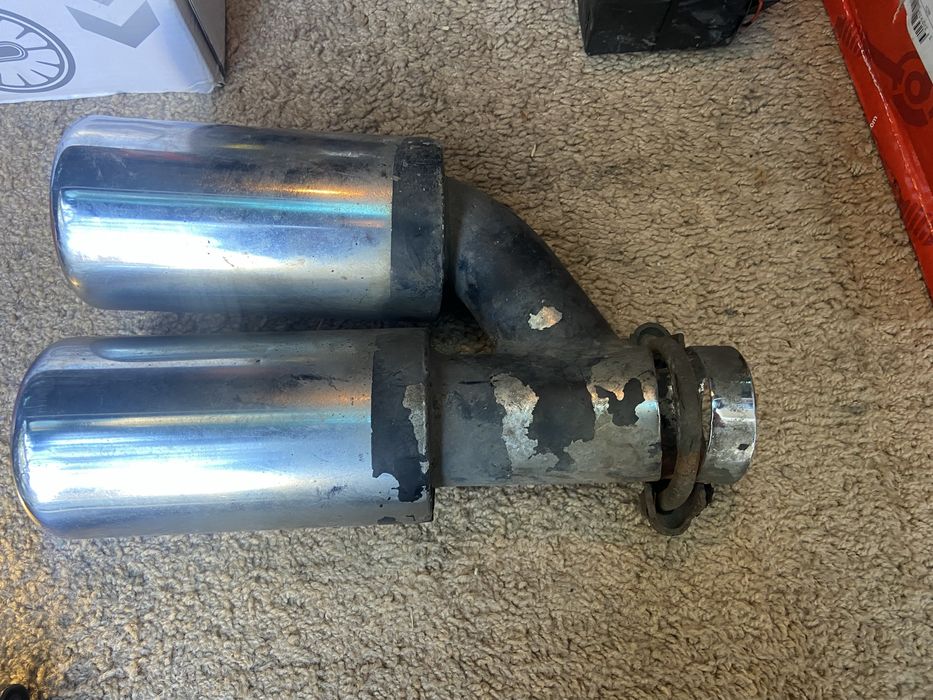 накрайник за ауспух двоен