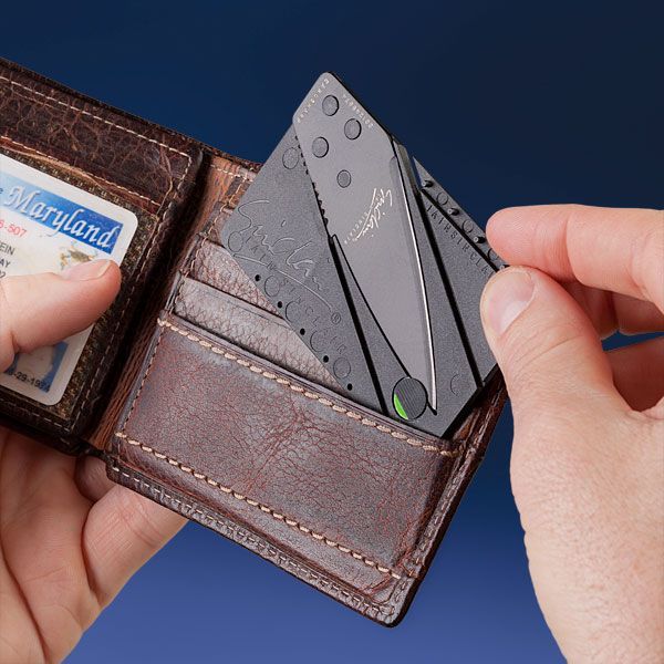 Джобен нож кредитна карта