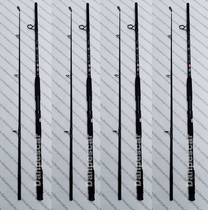 SET 4 Lansete SOMN Diamant DTM Catfish Lungime: 2,40m ACTIUNE 400 g