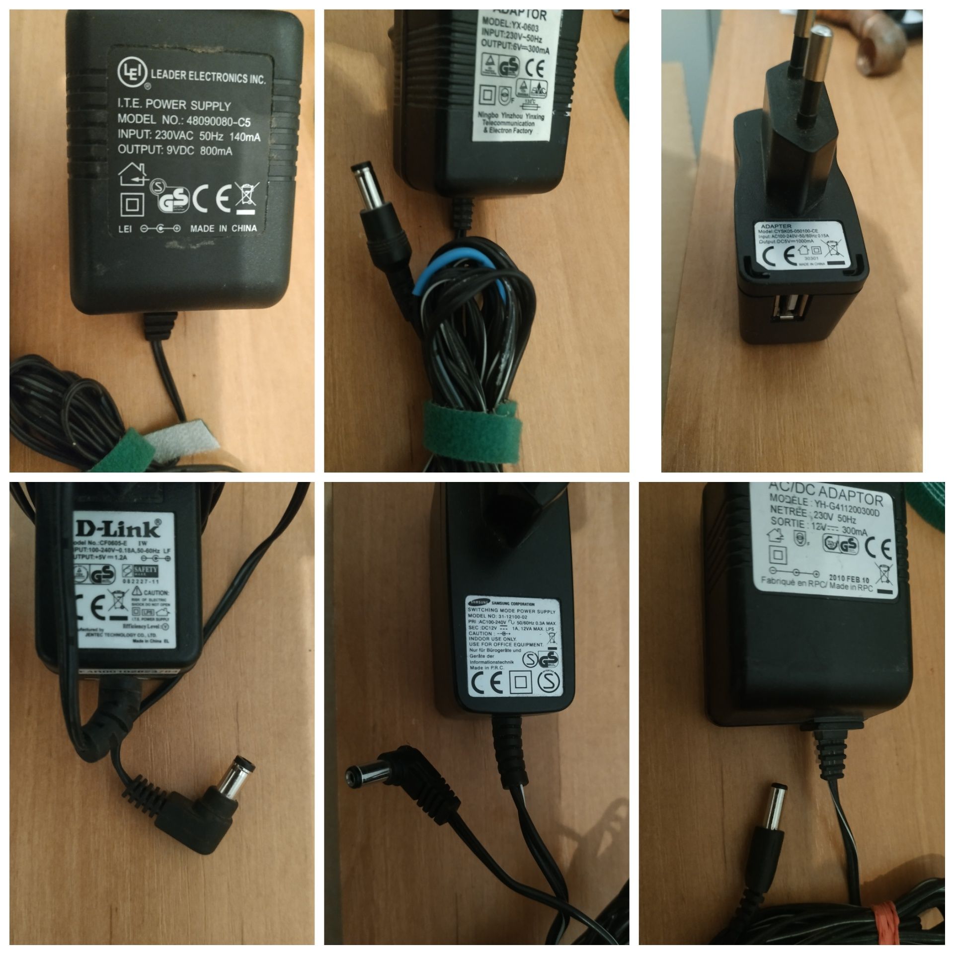 Incarcatoare telefon, router, camere video etc 220V. 5V, 9V, 12V, 25V.