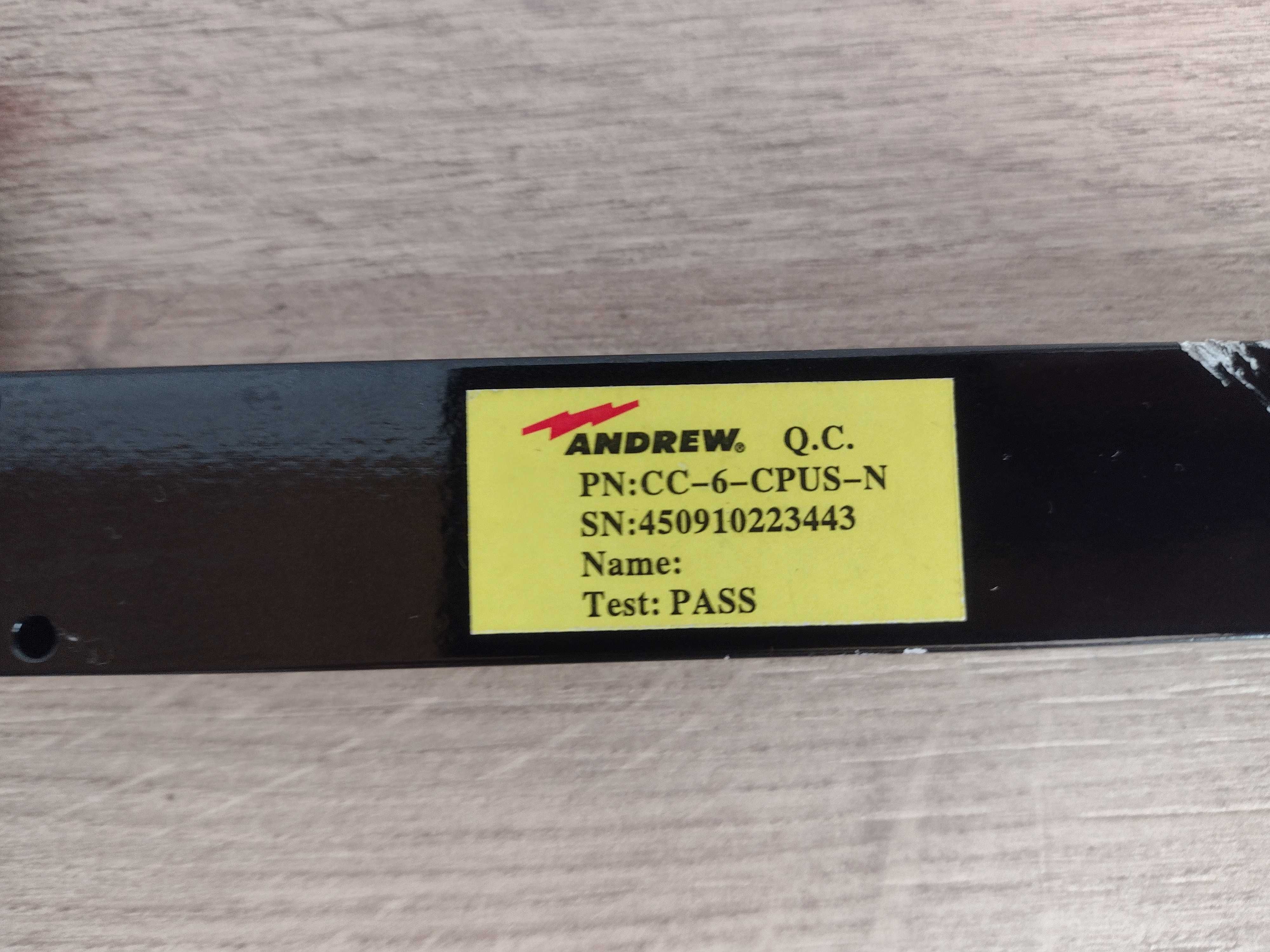 радиочестотен дирекционен делител Andrew 6DB CC-6-CPUS-N