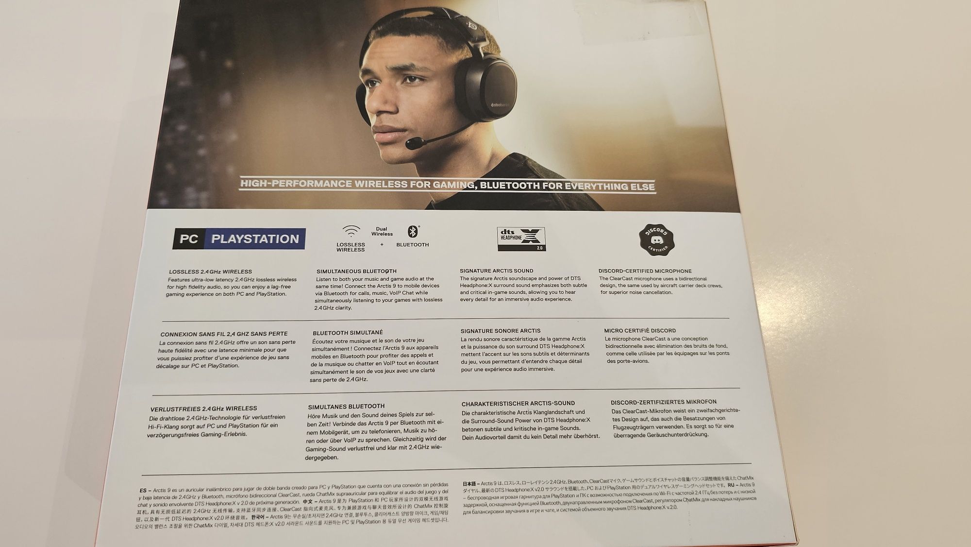 Steelseries Arctis 9 wireless
