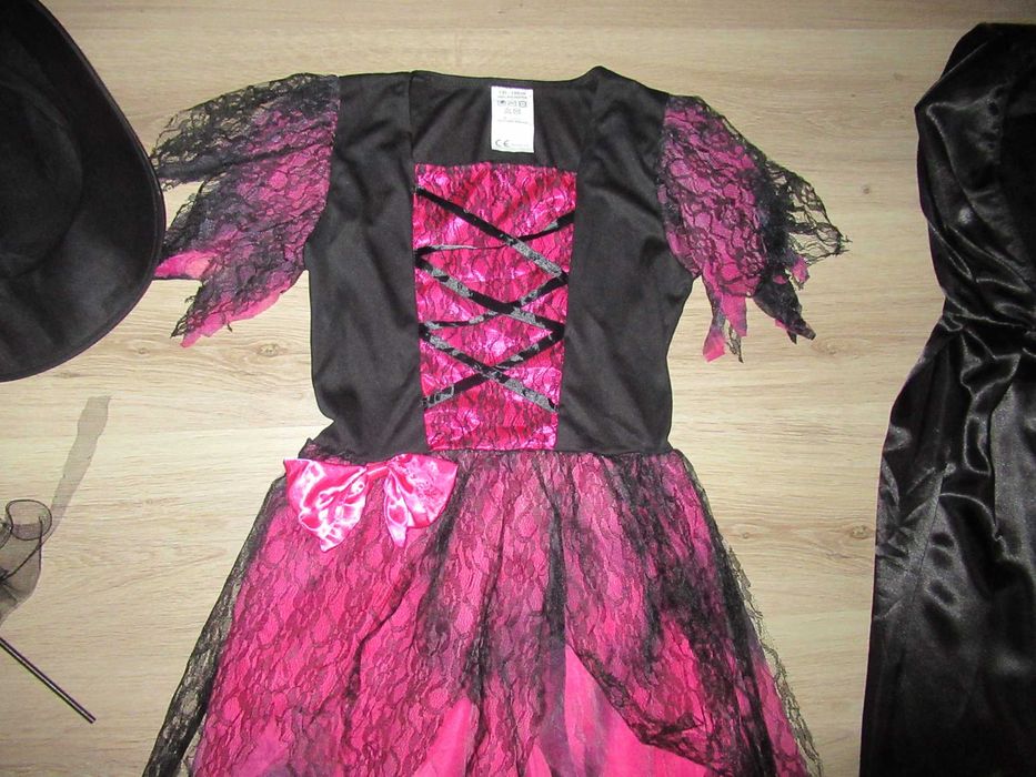 ХЕЛОУИН костюм СТРАХОТНА Рокля в 4 части--140 номер