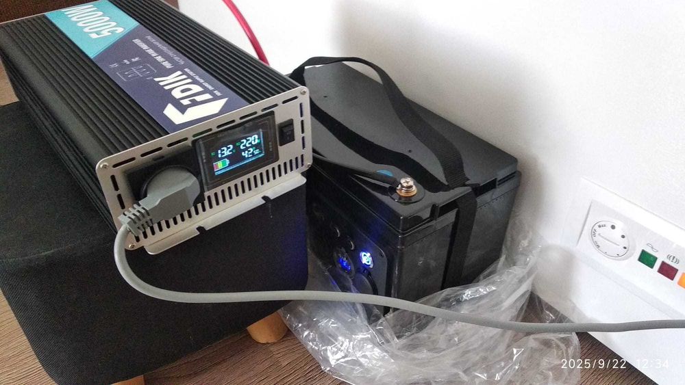 Invertor Sinus Pur 2,2-5KW 12V -pentru aparate sensibile/medicale CPAP