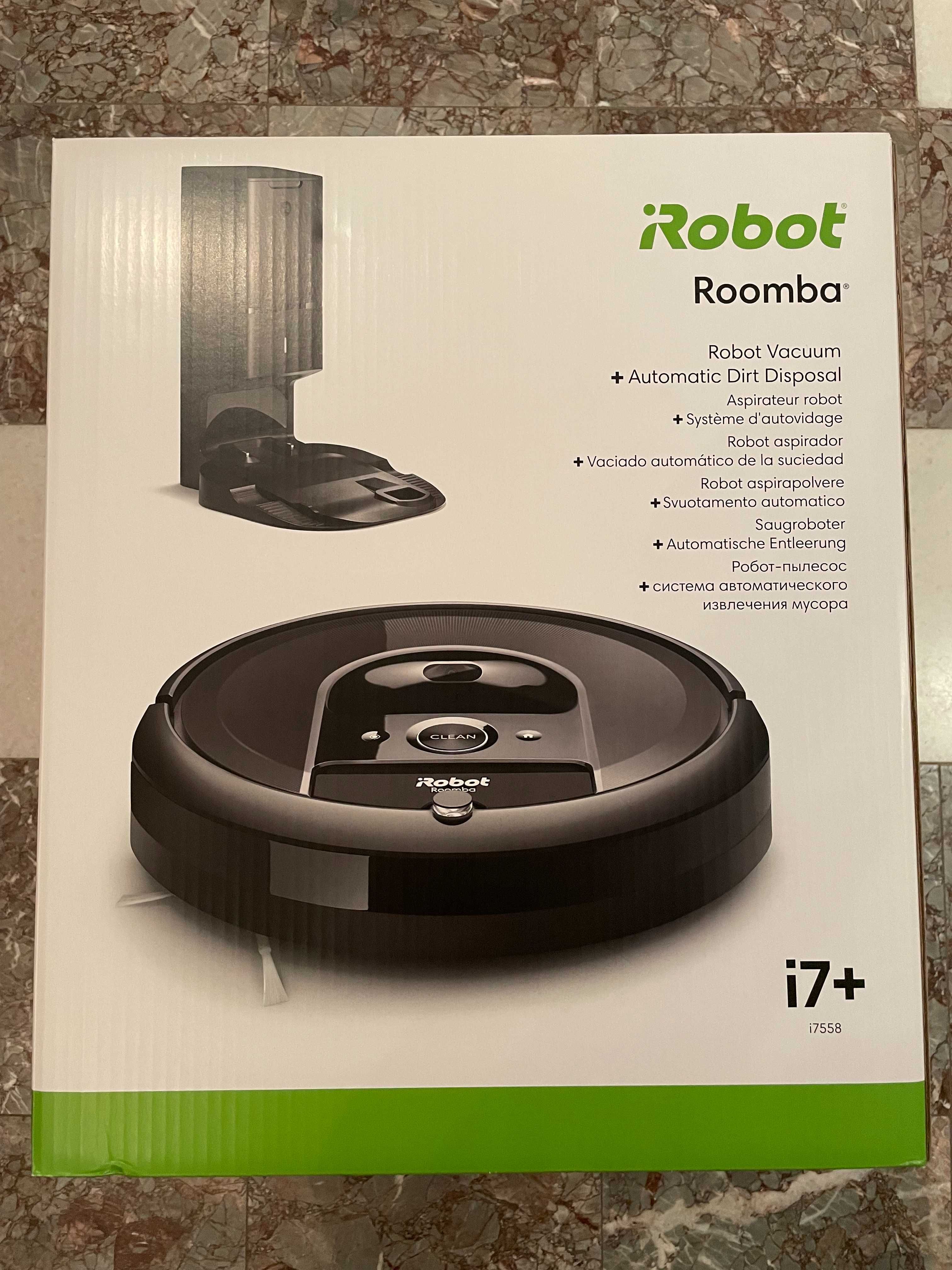 Прахосмукачка Робот iRobot Roomba i7+