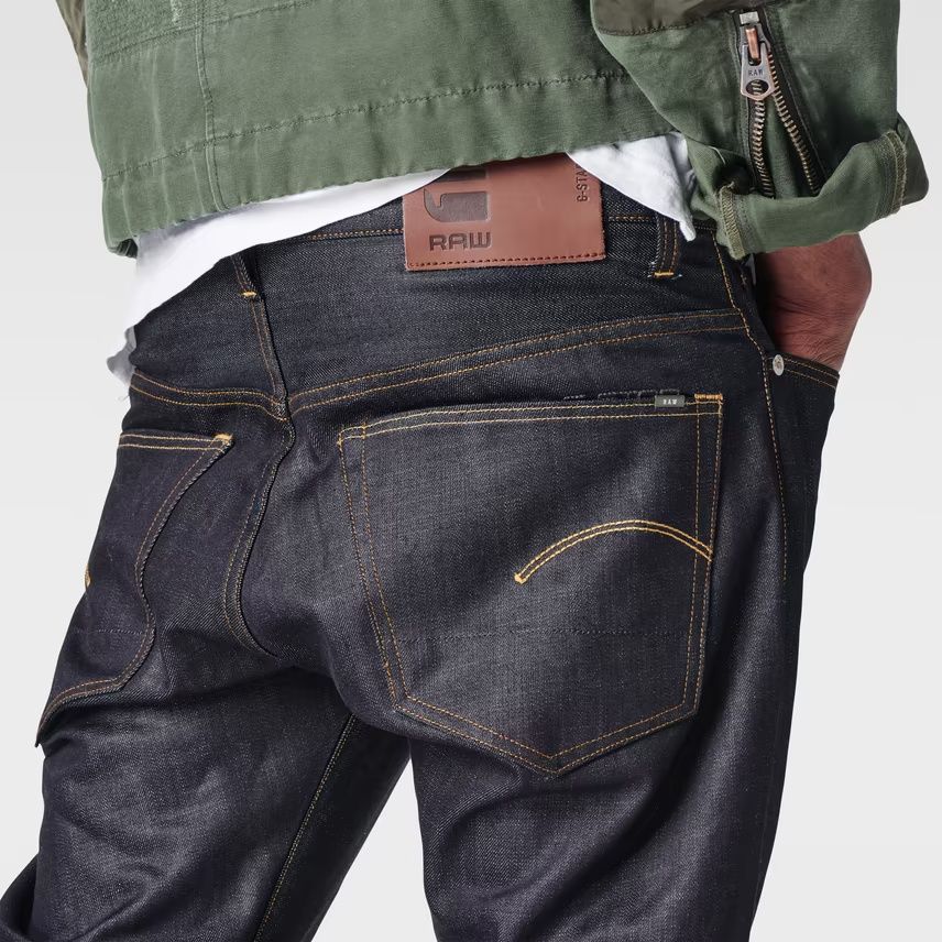 Оригинални дънки G-Star Raw 3301 Tapered W32 W33 нови мъжки джи стар