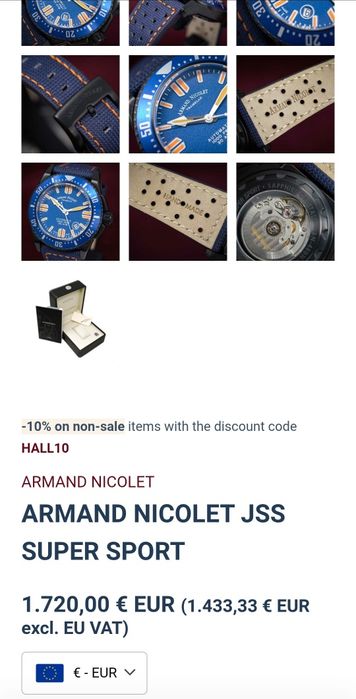 Armand Nicolet JSS Super Sport