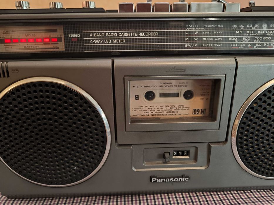 Ретро касетофон boombox Panasonic
