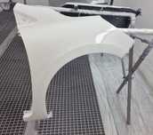 Aripa dreapta fata vopsita alb 369 Renault Clio 4 IV 2012 - 2016