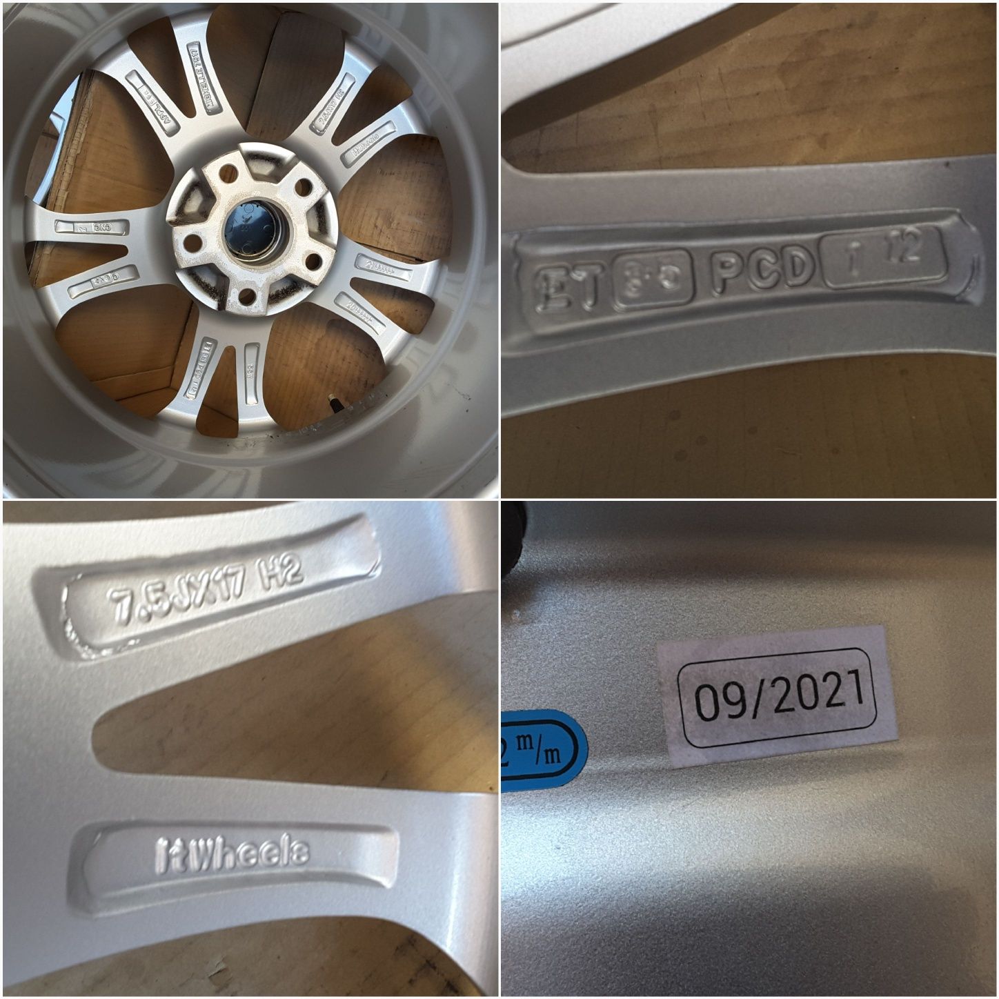 jante aliaj 17; 5x112; Vw Passat b6, b7, b8, CC,Alltrack,Tiguan,Sharan