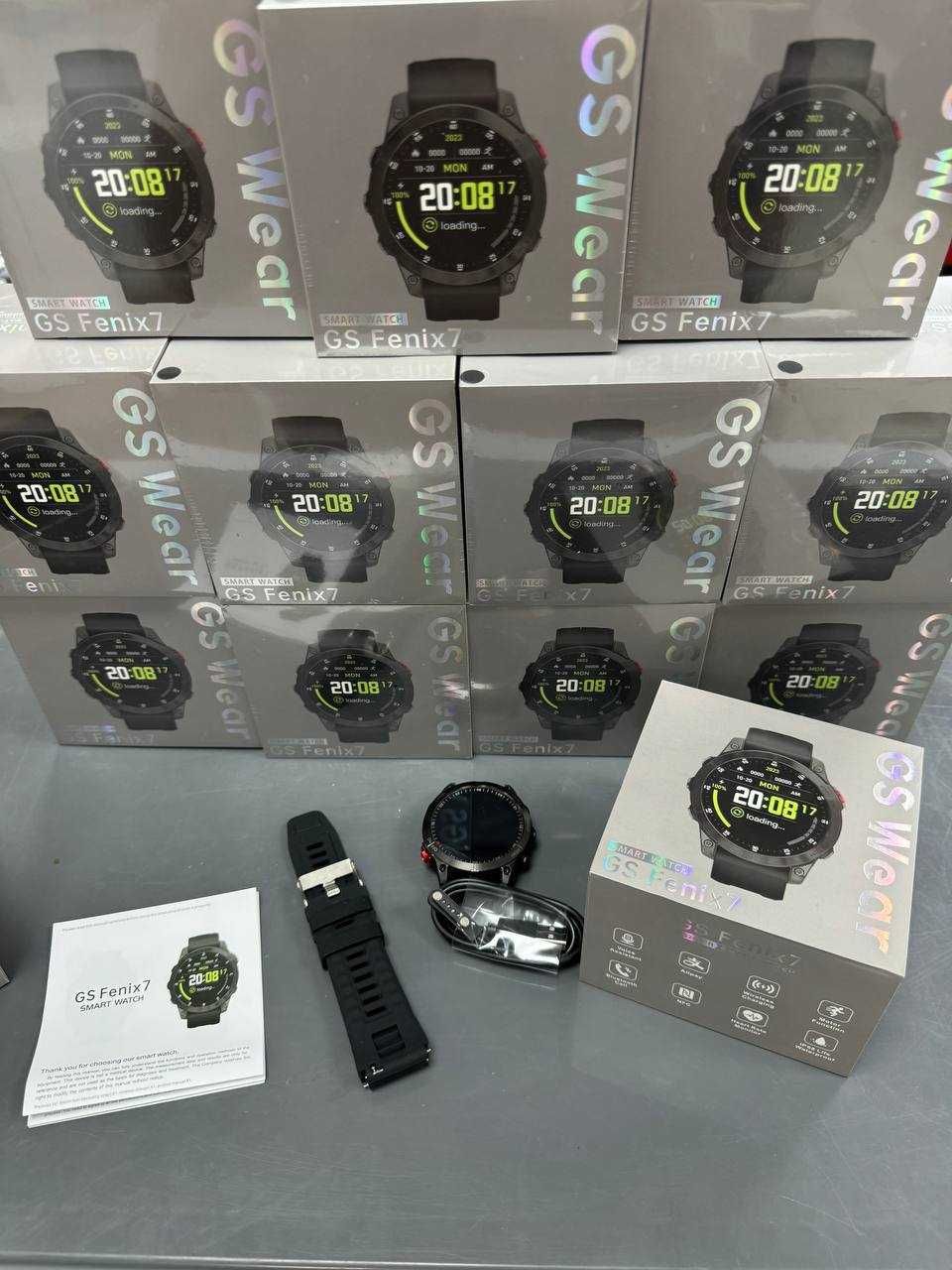 GS Wear/Garmin/Tactix 7/Fenix 7/GPS/NFC/Звонки, Уведомления