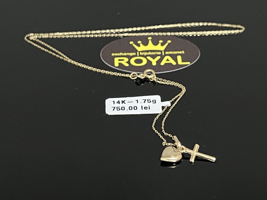 Bijuteria Royal CB : Lant aur 14k 1,75 grame