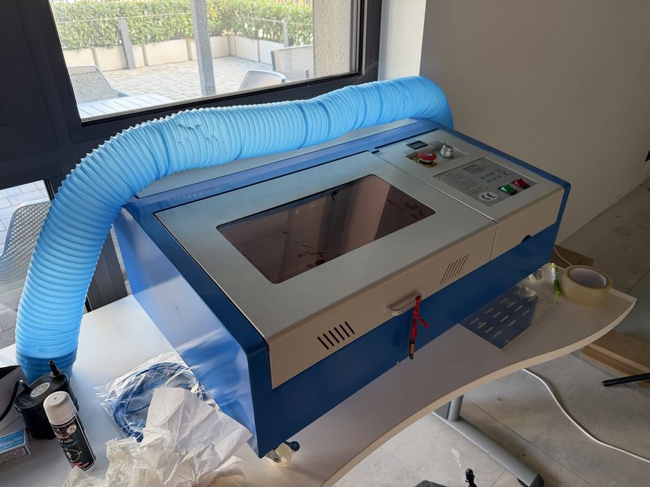 К40 СО2 лазер с подобрения