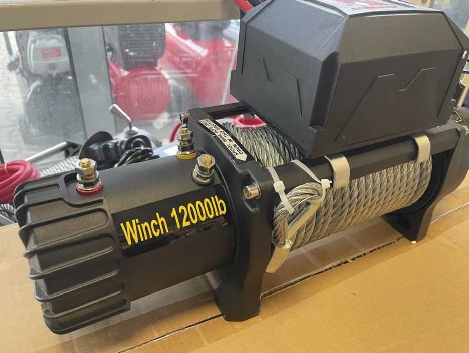 Troliu electric 12V,troliu platforme 6.2tone,13500lbs,nou cu factura