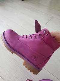 Ghete piele Timberland purple noi